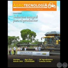 AGROTECNOLOGA  REVISTA DIGITAL - DICIEMBRE - AO 8 - NMERO 91 - AO 2018 - PARAGUAY